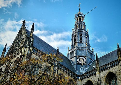 Grote st-Bavo in Haarlem